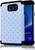 Studded Bling Dazzling Diamond Hybrid Silicone Hard Case for Samsung Note 5 - White/Black with Rhinestone