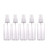 SellNet Essentials Leakproof Empty Clear Refillable Spray Bottles | Portable Fine Mist PET Plastic Pump Sprayer | For Essential Oils, Travel, Perfumes | Small 2 oz - 5 Pack