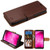 MYBAT Brown MyJacket Wallet(with Tray)(562) for T-Mobile Revvl 2,Revvl 2,3