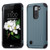 ASMYNA Slate Blue/Black Suitcase Hybrid Case for L52VL (Treasure LTE),K373 (Escape 3),LS675 (Tribute 5),MS330 (K7)