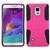 ASMYNA Hot Pink/Black Astronoot Phone Protector Cover for Galaxy Note 4