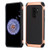 ASMYNA Black Lychee Grain(Rose Gold Plating)/Black Astronoot Protector Cover  for Galaxy S9 Plus