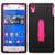 ASMYNA Hot Pink/Black Symbiosis Stand Protector Cover for 6708 (XPERIA Z3v)