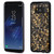 MYBAT Gold Flakes (Black) Krystal Gel Series Candy Skin Cover for Galaxy S8