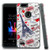 MYBAT Eiffel Tower Love Gel/Iron Gray Glitter Fusion Protector Cover  for Z982 (Blade Z Max),Sequoia