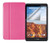 Verizon Folio Case with Screen Protector and Stylus Pen for Ellipse 8 - Pink