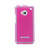 Body Glove Tactic Brushed Case for HTC One/M7 (Raspberry/Silver)