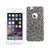 10 Pack - Reiko iPhone 6 Plus/ 6S Plus Shine Glitter Shimmer Leopard Hybrid Case In Silver
