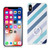 10 Pack - Reiko iPhone X Stripe Pattern TPU Case With Rotating Ring Stand Holder