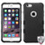 MYBAT Natural Black/Black TUFF Hybrid Phone Protector Cover [Military-Grade Certified] for iPhone 6s Plus/6 Plus