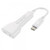 Scosche - Audio Adapter 3.5mm for Apple Lightning | MFI Approved | Color: White