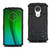 Reiko MOTOROLA MOTO G7 POWER Carbon Fiber Hard-shell Case In Black