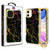 MYBAT Black Marbling/Electroplating Gold TUFF Kleer Hybrid Case (with Package)