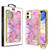 MYBAT Pink Marbling/Electroplating Gold TUFF Kleer Hybrid Case (with Package)