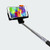 iPlanet Bluetooth Selfie Stick for Android and Apple iOS - Black