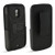 Technocel Mycarbon Rubber Case Stand Holster Belt Clip for Samsung Galaxy Nexus i515 - Black