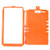 Unlimited Cellular Rocker Snap-On Case for Motorola XT907/Droid Razr M (Fluorescent Orange)
