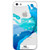 White Diamonds Protective Case for iPhone 4 / 4S - Liquids Blue