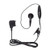 Wireless Solution - Pop Port Earbud Headset for Nokia 6682, 6101, 6102, 9300, 6282, 6126 - Black