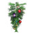 Northlight 24" Pre-Decorated Multi-Color Ornament Long Needle Pine Artificial Christmas Teardrop Swag - Unlit