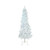 Northlight 7.5' Pencil White Glimmer Iridescent Spruce Artificial Christmas Tree - Unlit