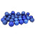 Northlight Shatterproof 4-Finish 3.25" Christmas Ball Ornaments, 32 ct. - Lavish Blue