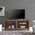 W. Trends 58" Rustic Open TV Stand or TVs up to 65"