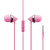 Hey Dr H-96 Volumn Stereo headphones in Pink