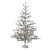 Northlight 3' Pre-Lit Flocked Alpine Twig Artificial Christmas Tree - Warm White Lights