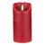 Northlight 6" LED Flameless Battery Operated Christmas Decor Candle - Red