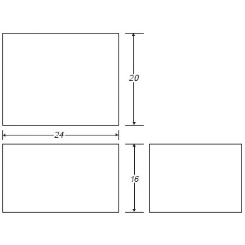 30 Gallon Rectangle Plastic Tank