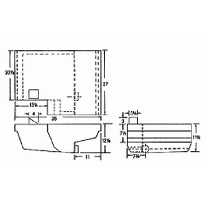 32 Gallon RV Holding Tank | R-38H