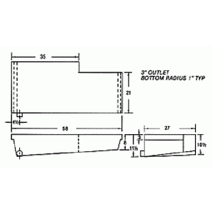 53 Gallon RV Holding Tank | R-89H