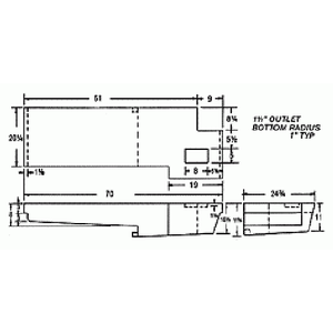 50 Gallon RV Holding Tank | R-91H