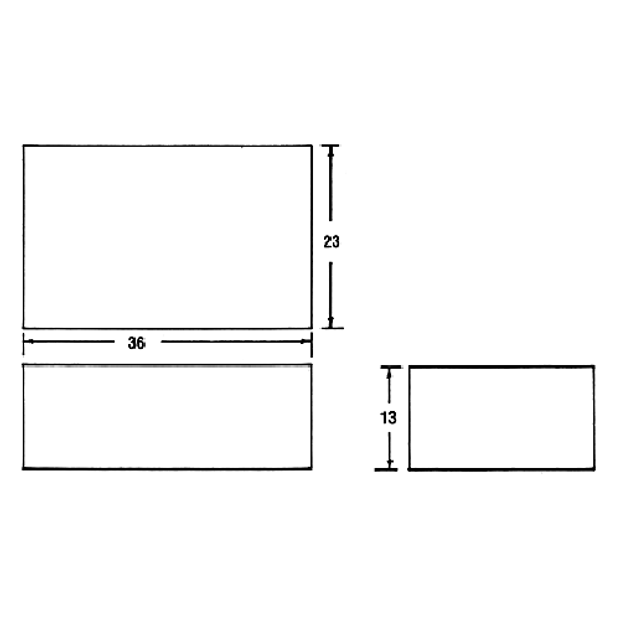 45 Gallon RV Water Tank | RV47W