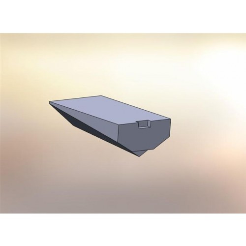 18 Gallon Bow Shaped Water Tank | W-446