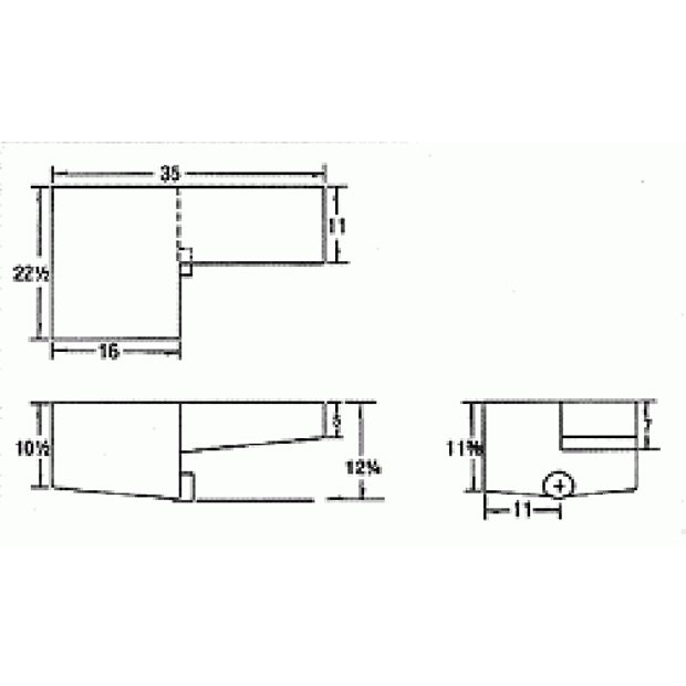 20 Gallon RV Holding Tank | R-13H