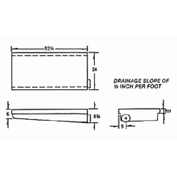 28 Gallon RV Holding Tank | R-23H