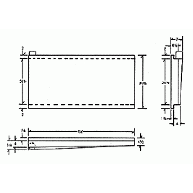 35 Gallon RV Holding Tank | R-101H