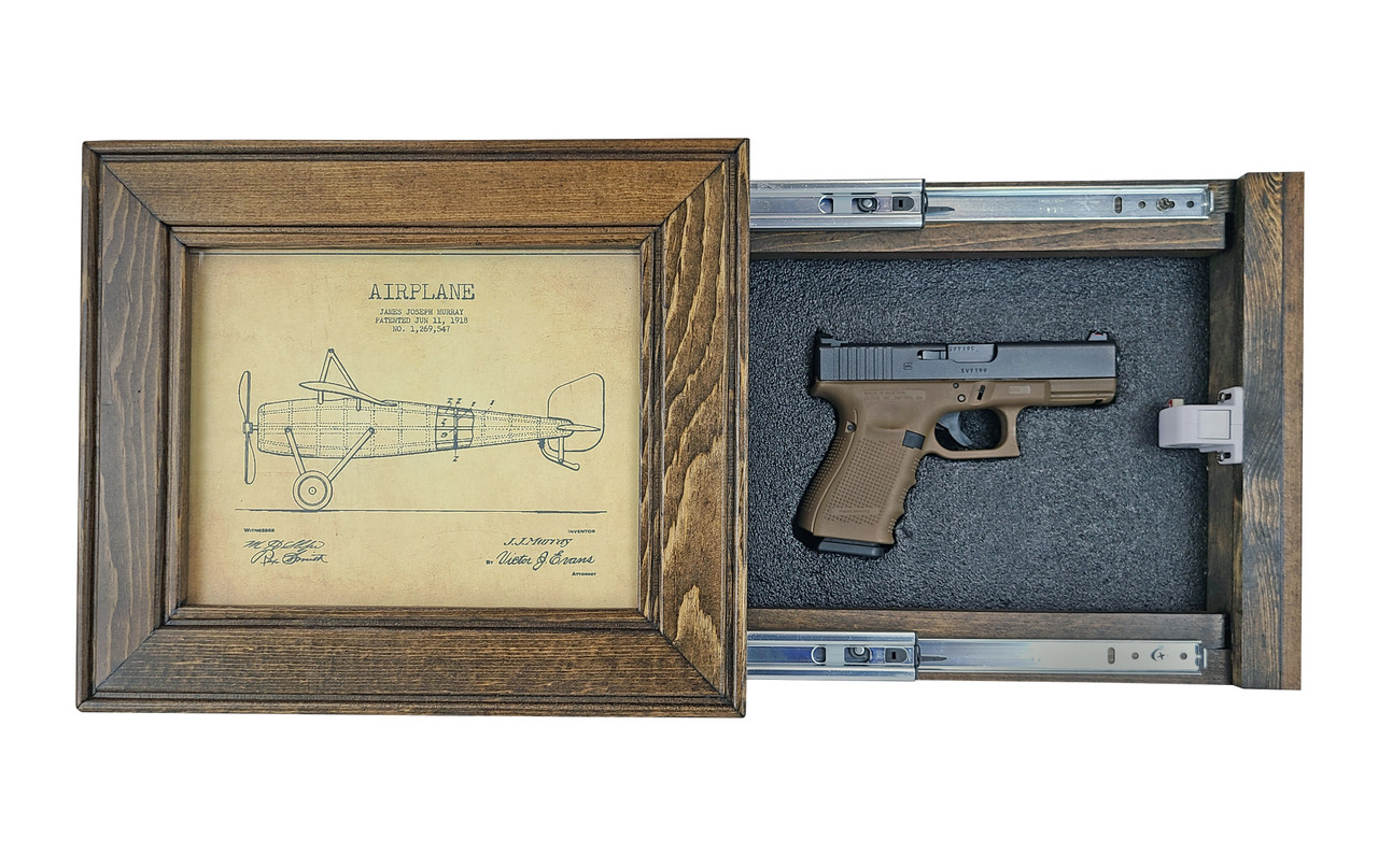 photo frame gun safe