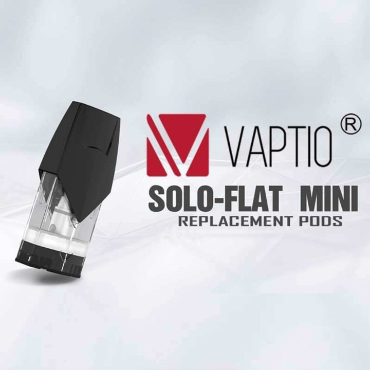 Vaptio Solo Flat Mini 1ML Replacement Pods: Elevate Your Vaping Experience Vaptio Solo Flat Mini 1ML Replacement Pods: Elevate Your Vaping Experience