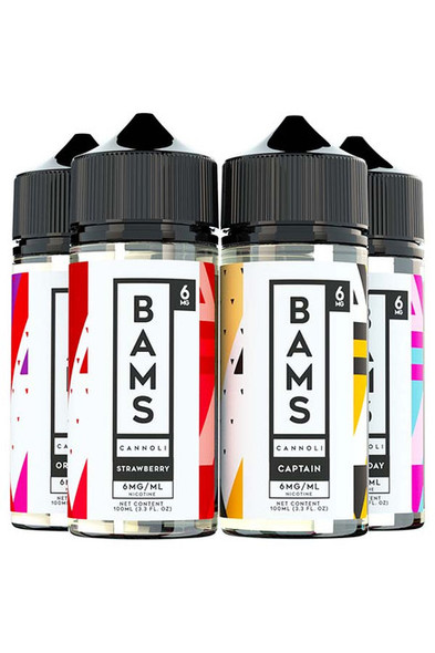 Bam's Cannoli E-Liquid 100ML Vape Juice | ValgousUSA #1 ONLINE VAPE SHOP