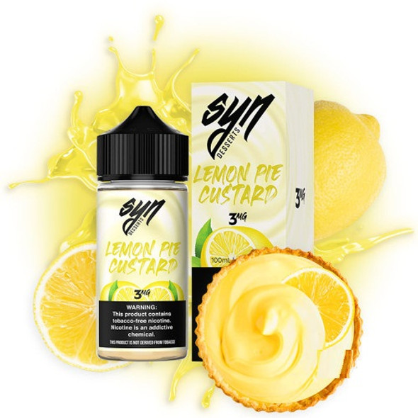 Syn Desserts Liquids Synthetic Nicotine E-Liquid 100ML|ValgousUSA #1 ONLINE VAPE SHOP