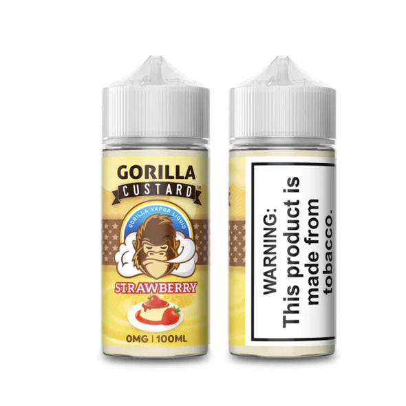 Gorilla Custard E-Liquid -100ML E-juice Vape | ValgousUSA #1 ONLINE VAPE SHOP