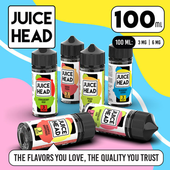 Juice Head E-Liquid 100ML Vape Juice | ValgousUSA #1 ONLINE VAPE SHOP