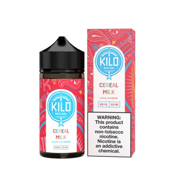 KILO Revival Synthetic Nicotine Vape Juice E-Liquid 100ML | ValgousUSA #1 ONLINE VAPE SHOP