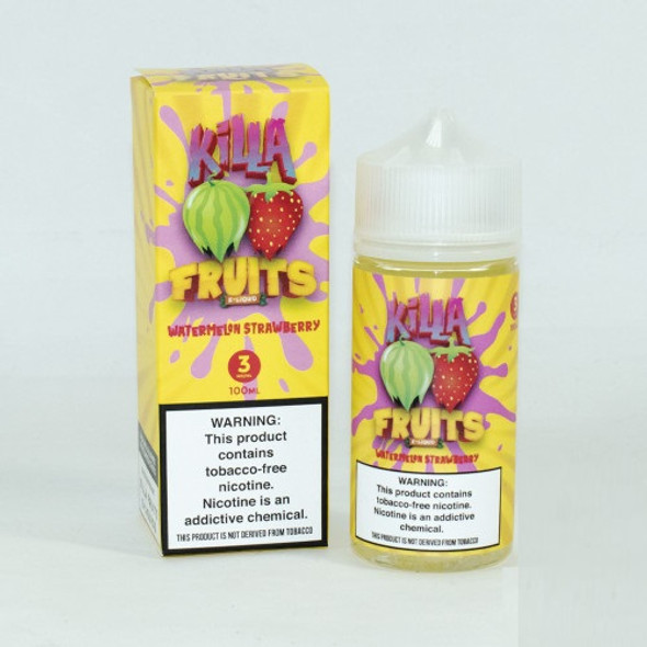 Killa Fruits Synthetic Nicotine E-Liquid 100ML Liquid Capacity | ValgousUSA #1 ONLINE VAPE SHOP