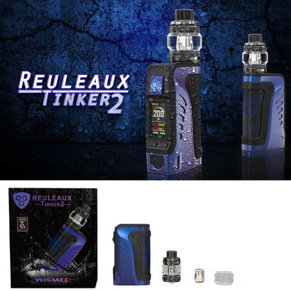 Wismec Reuleaux Tinker2 200W TC Starter Kit With 6.5ML Trough Tank