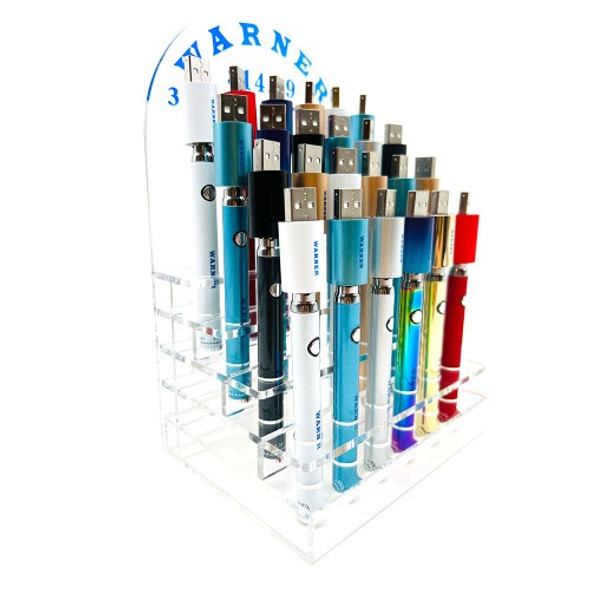 Warner Twist Pinnacle 380mAh Slim Battery Pen | ValgousUSA #1 ONLINE VAPE SHOP