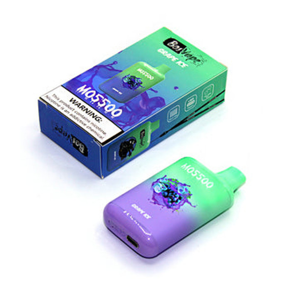 BosVape MO -5500 Puffs Disposable E-liquid Nicotine Vape | ValgousUSA #1 ONLINE VAPE SHOP